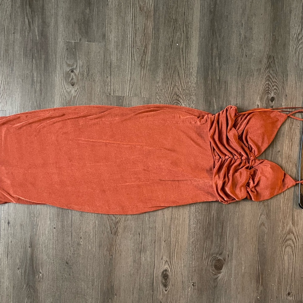 Spaghetti strapped dress